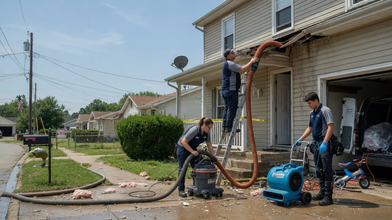 Water Damage Restoration in Overbrook, KS near me